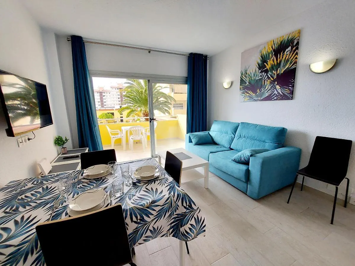 Sunny Cozy Nice Apartment Loscristianos Wifi,Pool Los Cristianos