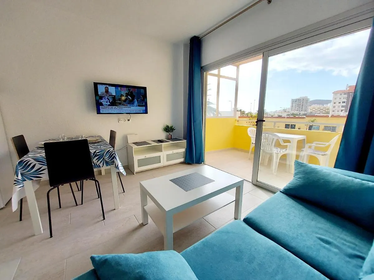 Sunny Cozy Nice Apartment Loscristianos Wifi,Pool Los Cristianos  Spain